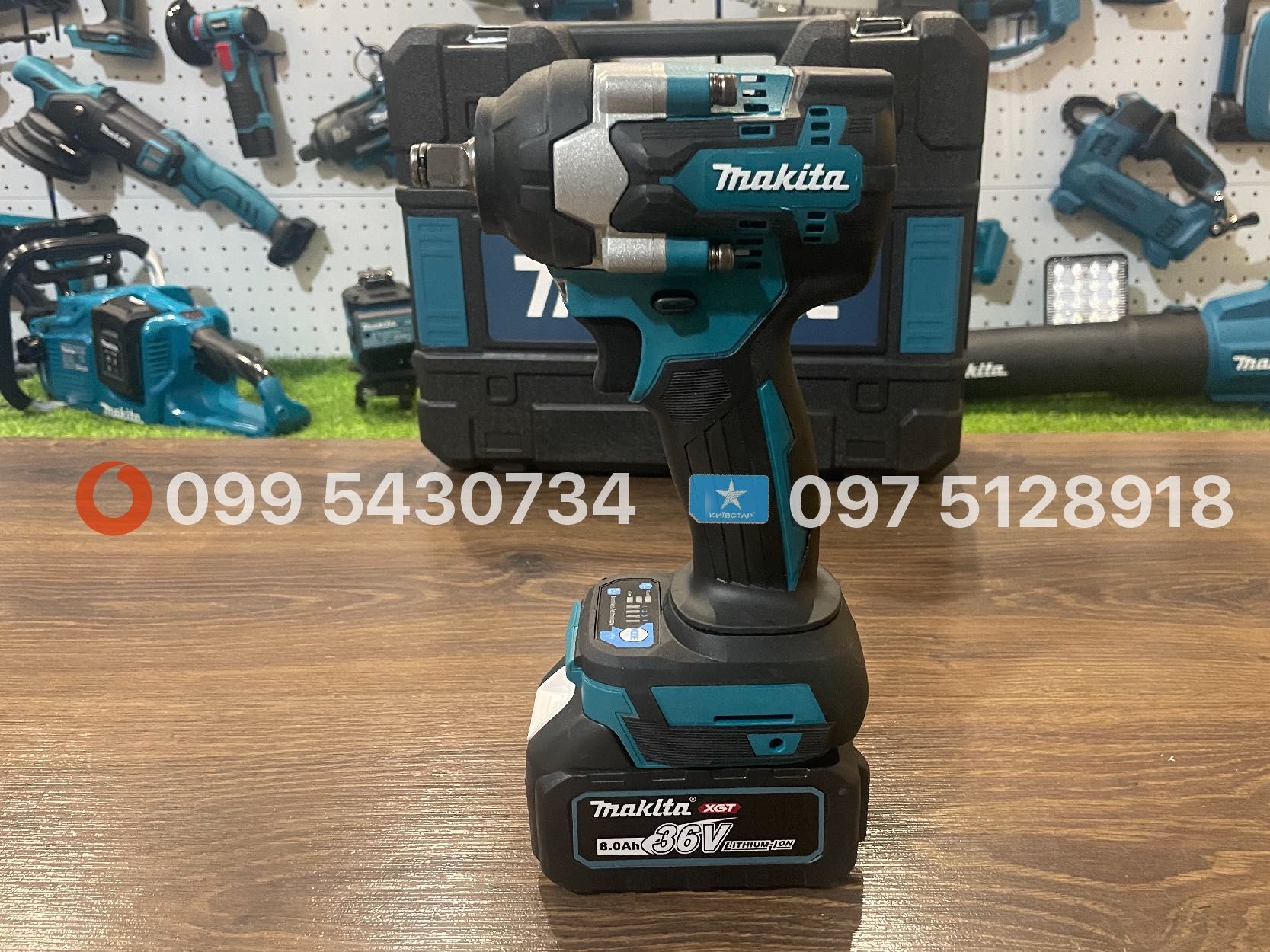 Гайковерт Makita DTW500BL Акумуляторний Безщітковий 36V Витоверт Імпак