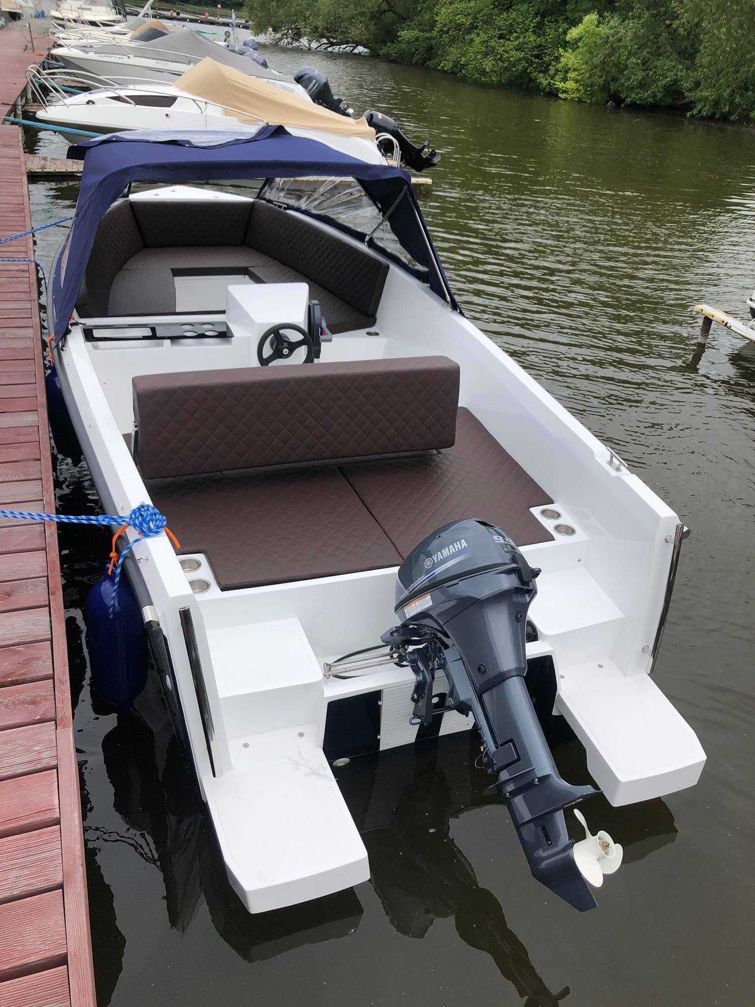 Turystyczna łódź motorowa Falon 560 Olsztyn mboats