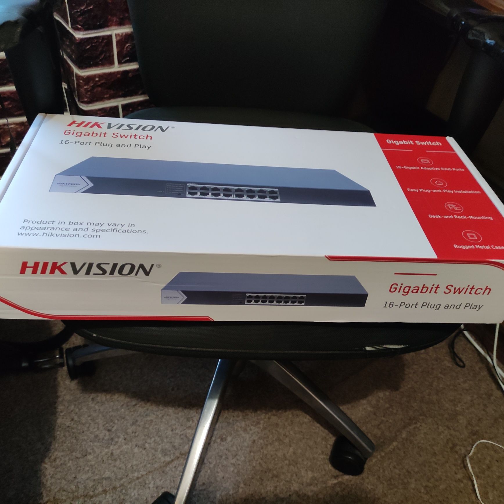 Hikvision DS-3E0516-E (B) комутатор