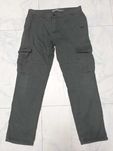 Мужские штаны-карго Denim Co Relaxed, W34 L32 тёмно-серые