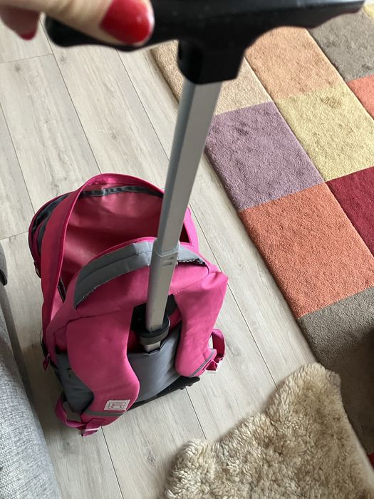 Plecak na kólkach kl1-3 dziewczecy