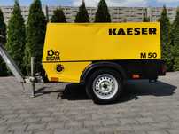 2015r 5000L/min kompresor śrubowy KAESER M50 rejestracja DMC 750kg