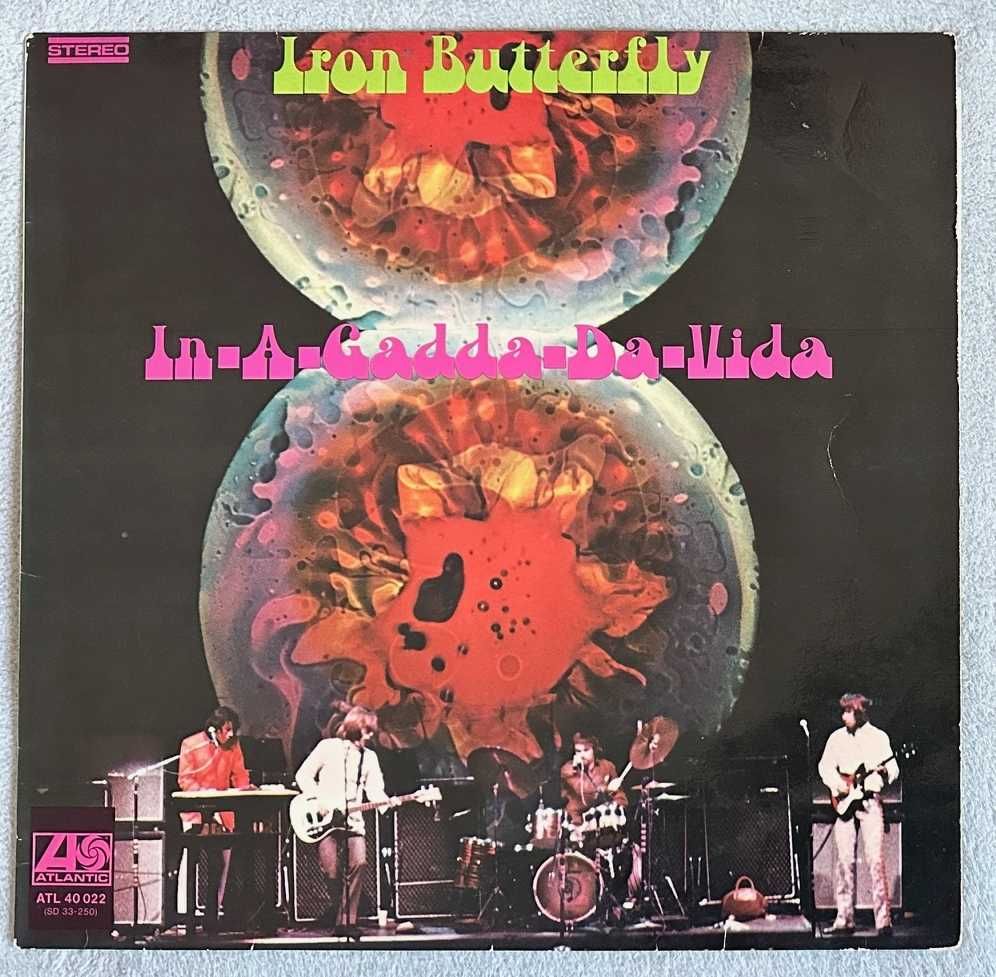 Iron Butterfly – In-A-Gadda-Da-Vida LP, oryg. płyta winylowa wyd. 1971