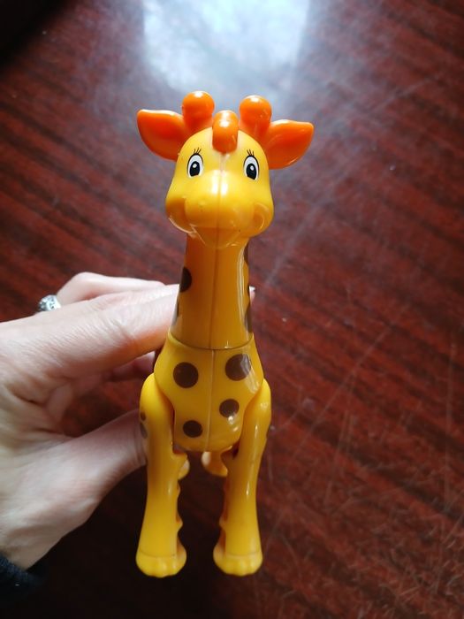 Игрушка-трещотка Kiddieland Жираф и тигр