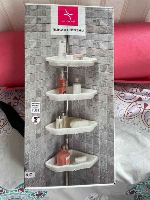 Телескопическая угловая полка primanova N17