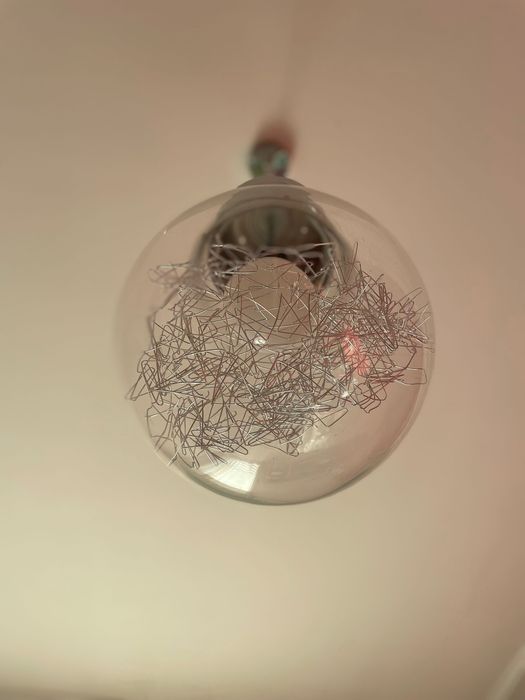 Candeeiro Teto Suspenso (Forma de lâmpada)