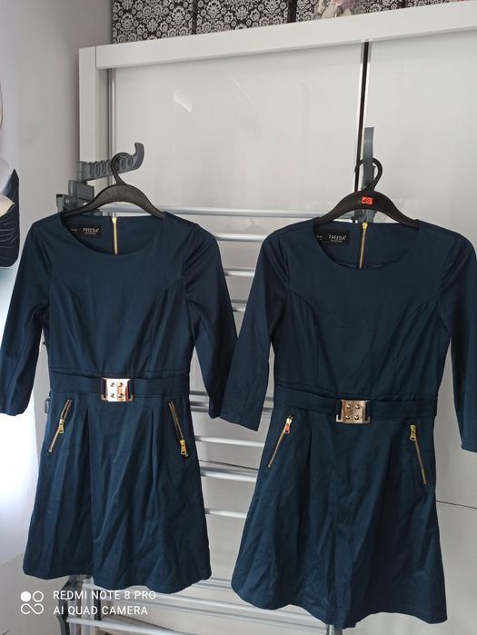 Sukienki dla bliźniaczek S i M