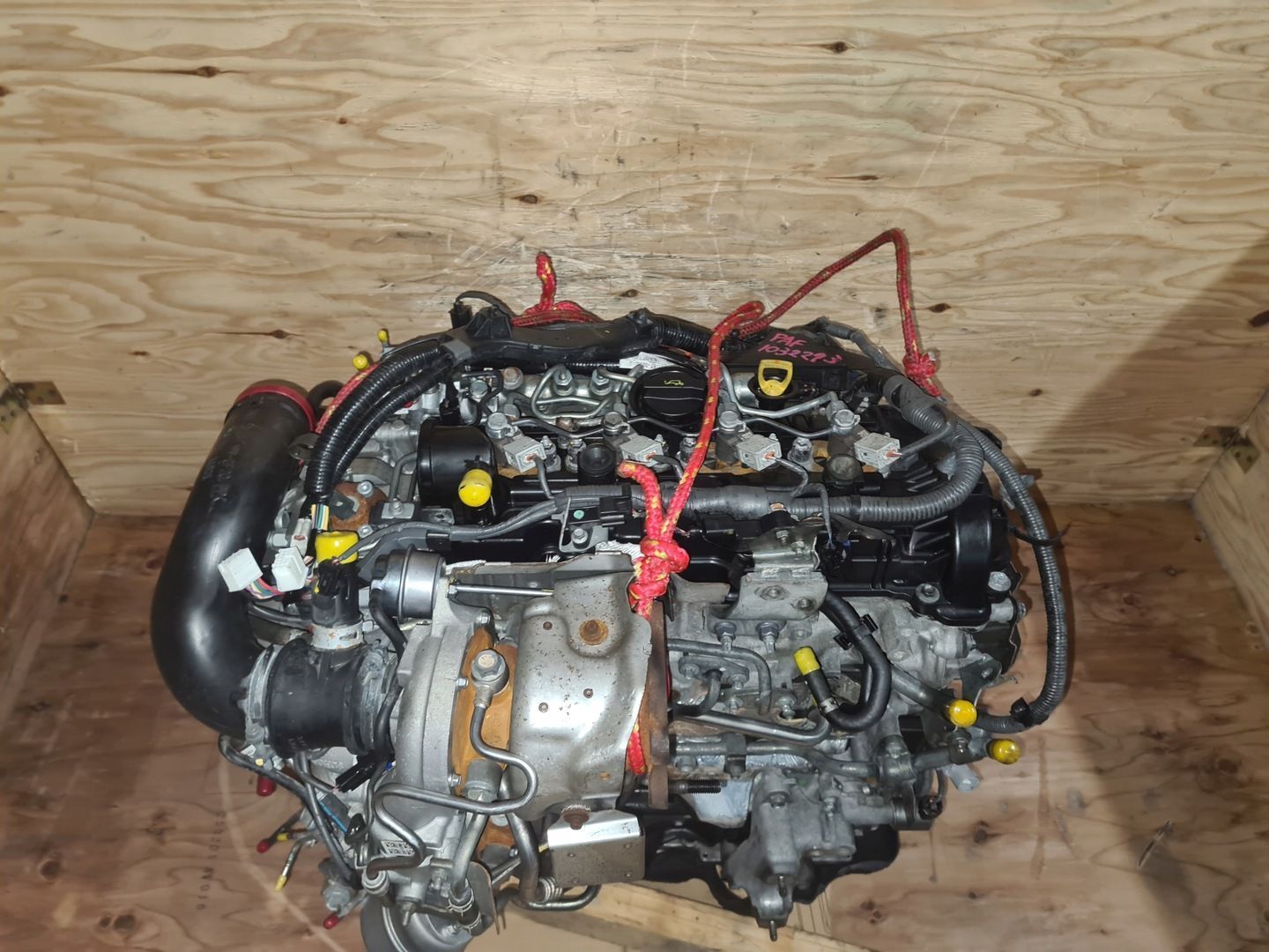 SILNIK MAZDA 6 CX5 CX9 2.2 SH01 12- KOMPLETNY SKYACTIV