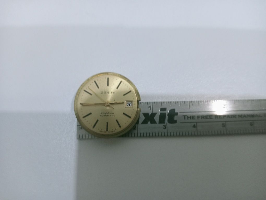 Relógio zenith automático