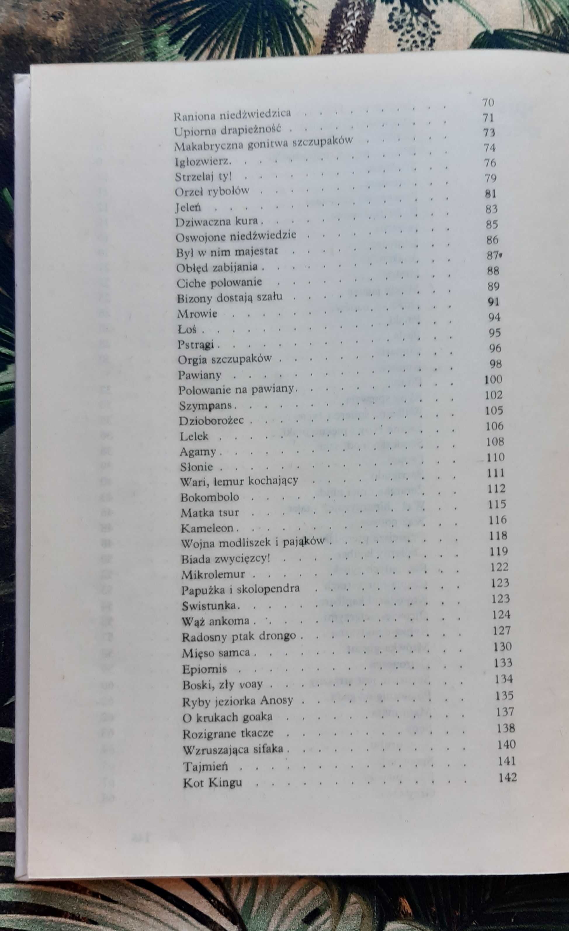 Książka "Zwierzęta mego życia" Arkady Fiedler