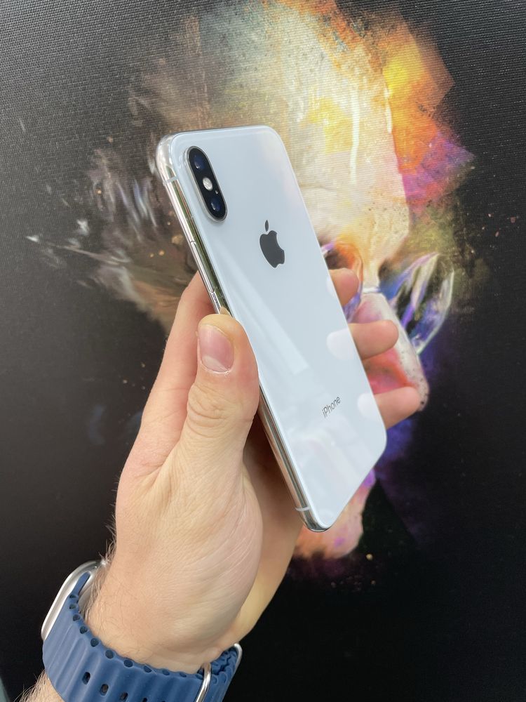 iPhone X 64Gb Silver Never lock