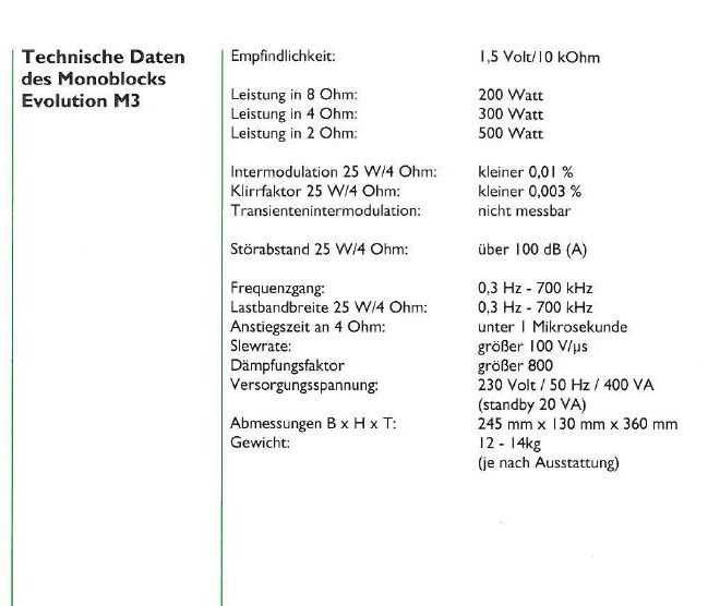 AVM EVOLUTION M3 ver. S, monobloki, wzmacniacz, końcówki mocy