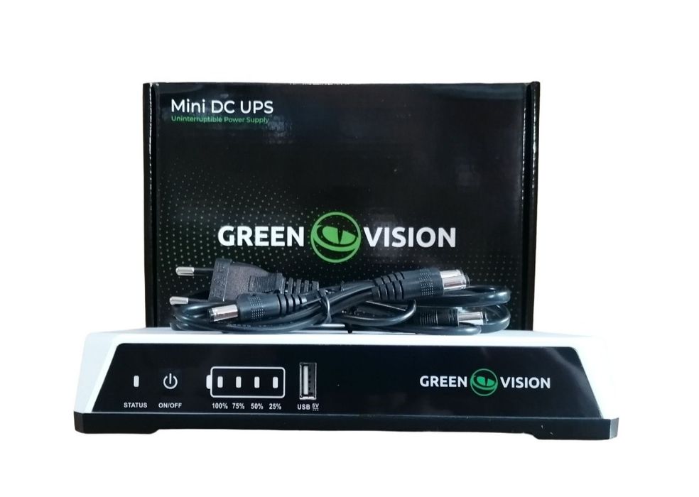 GreenVision GV-704-UPS-DC20-40W (POE 24/48) 20000mAh ДБЖ для роутерів