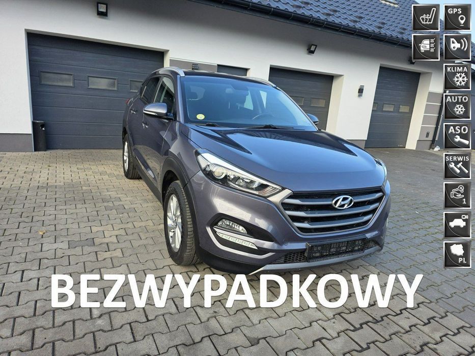 Hyundai Tucson manual*bezwypadkowy*kamera cofania*nawigacja*po opłatach