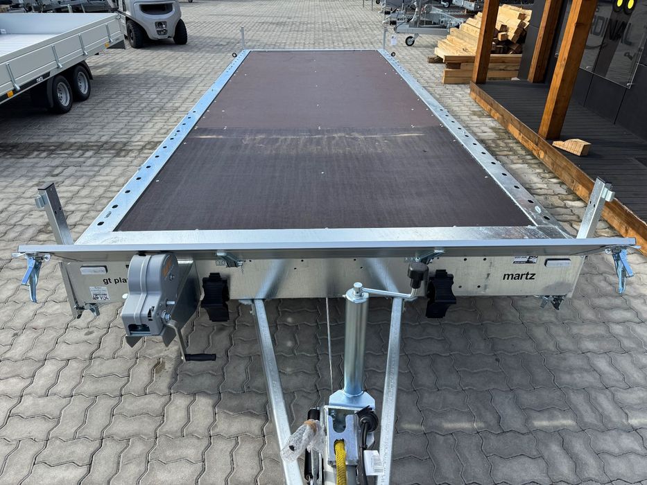 Atrelado MARTZ GT Plateau 600/3 (3.5T) + Taipais em Alumínio