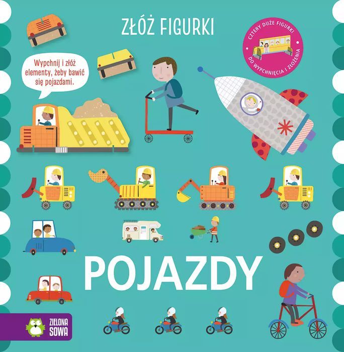 Złóż Figurki. Pojazdy