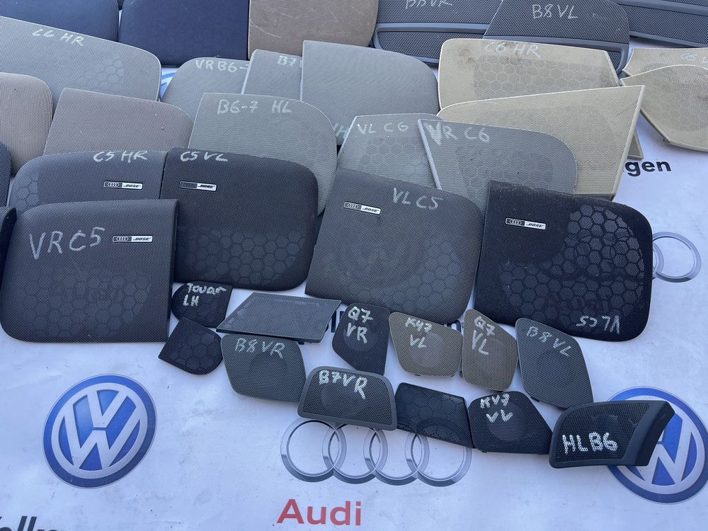Накладка динаміка сетка решітка audi a6 c5 a4 b6 b7 b8 touareg