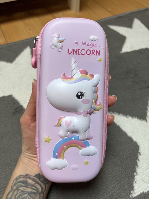 Piórnik dla dziewczynki Jednorożec Nowy