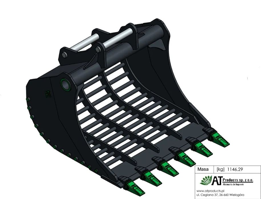 Łyżka ażurowa 1450/1500l. - Producent