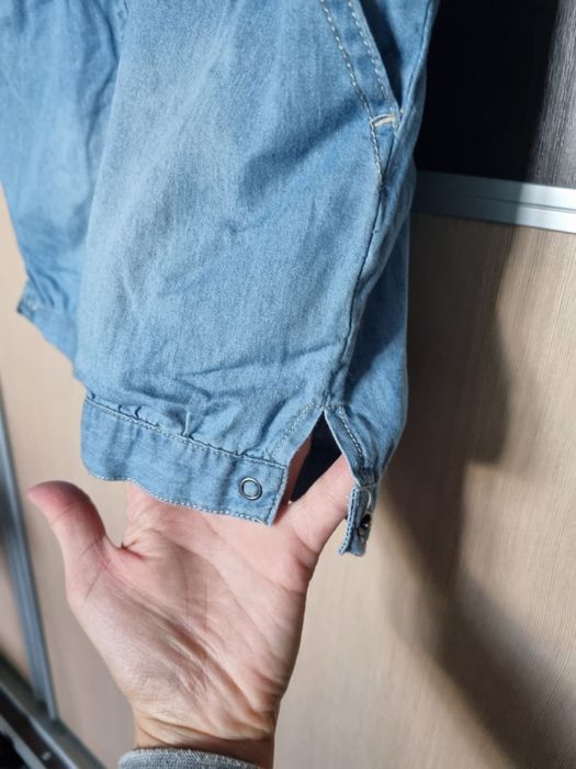Letni jeansowy kombinezon dziewczęcy Reserved kids 158