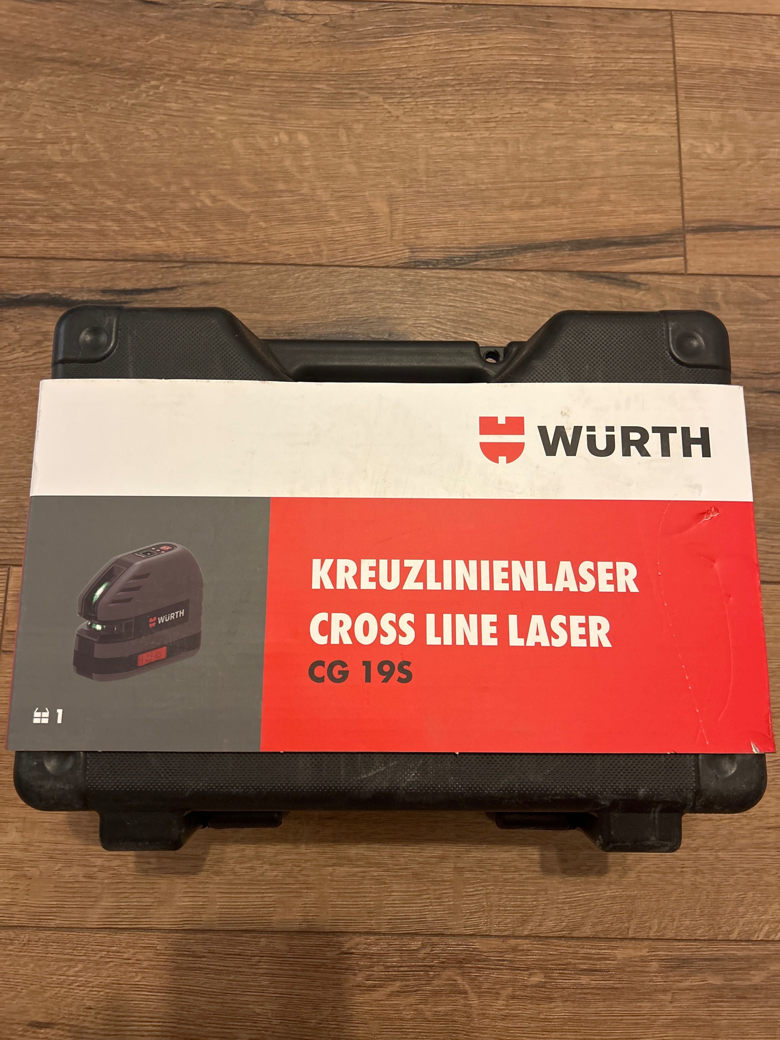 Laser krzyżowy Wurth CG 19S