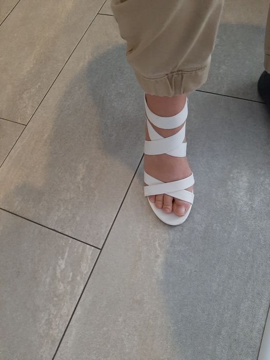 Graceland 40 sandały na obcasie szpilki 9cm