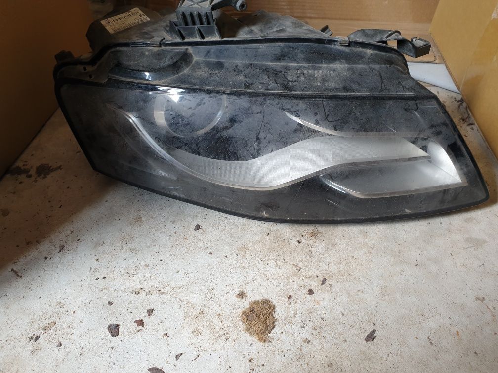 Farol direito xenon audi a4 b8 original