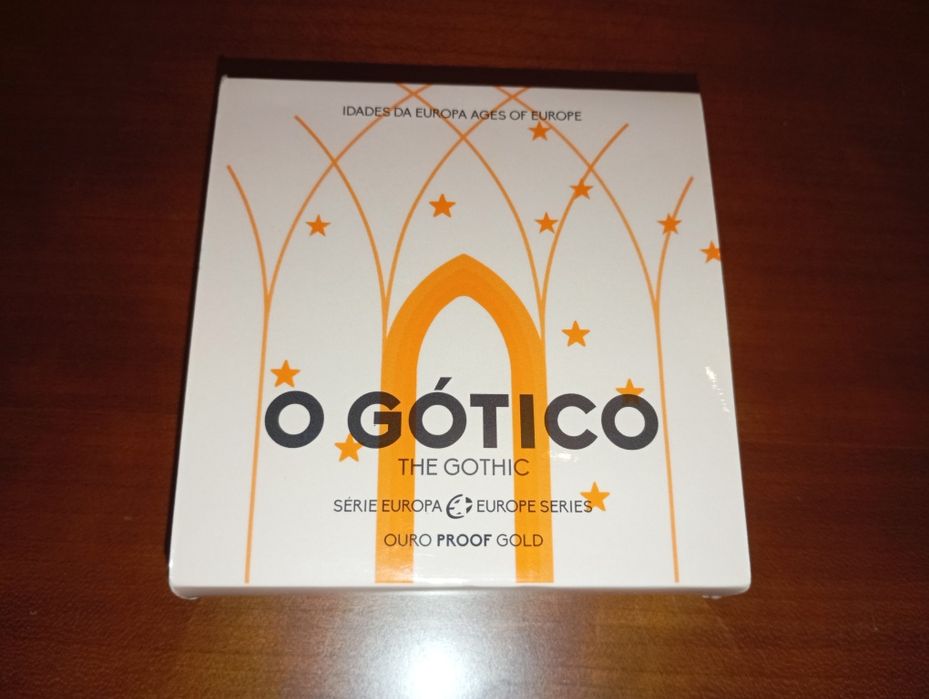 OURO PROOF 5,00€, O Gótico 2020