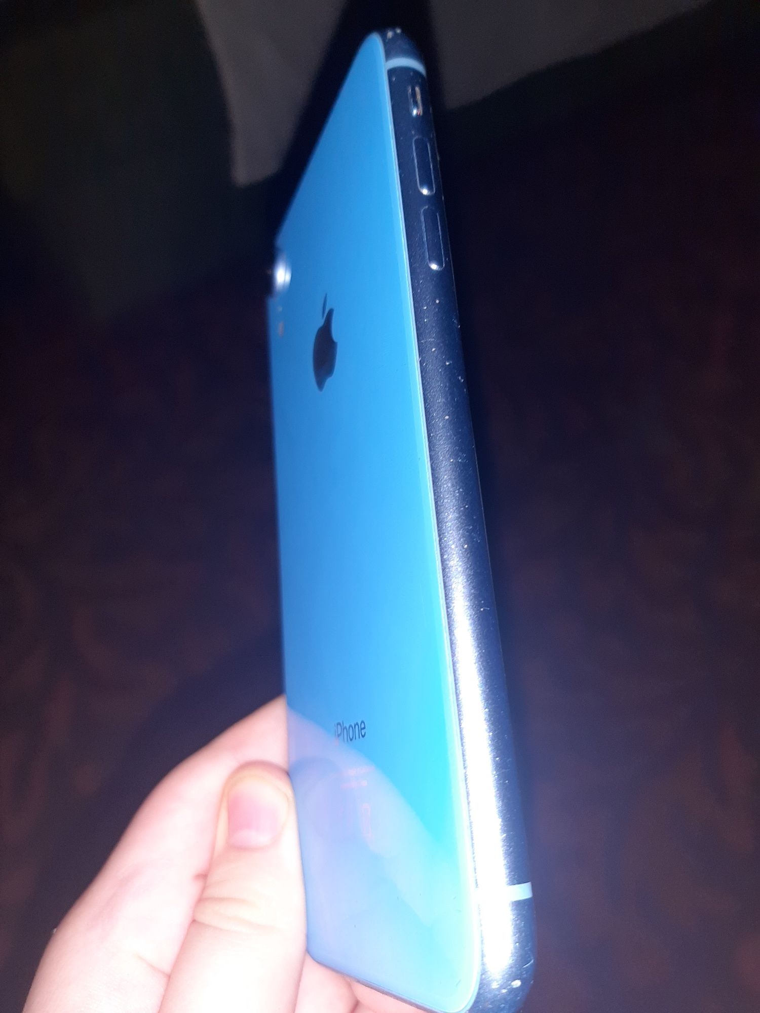 Iphone XR niebieski
