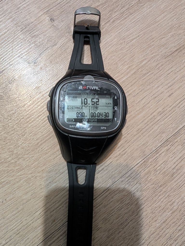 Smartwatch treningowy z pulsometrem i GPS, A- Rival SPOQ