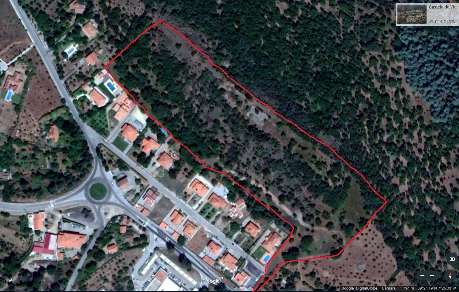Terreno rustico 4ha com PDM para construção