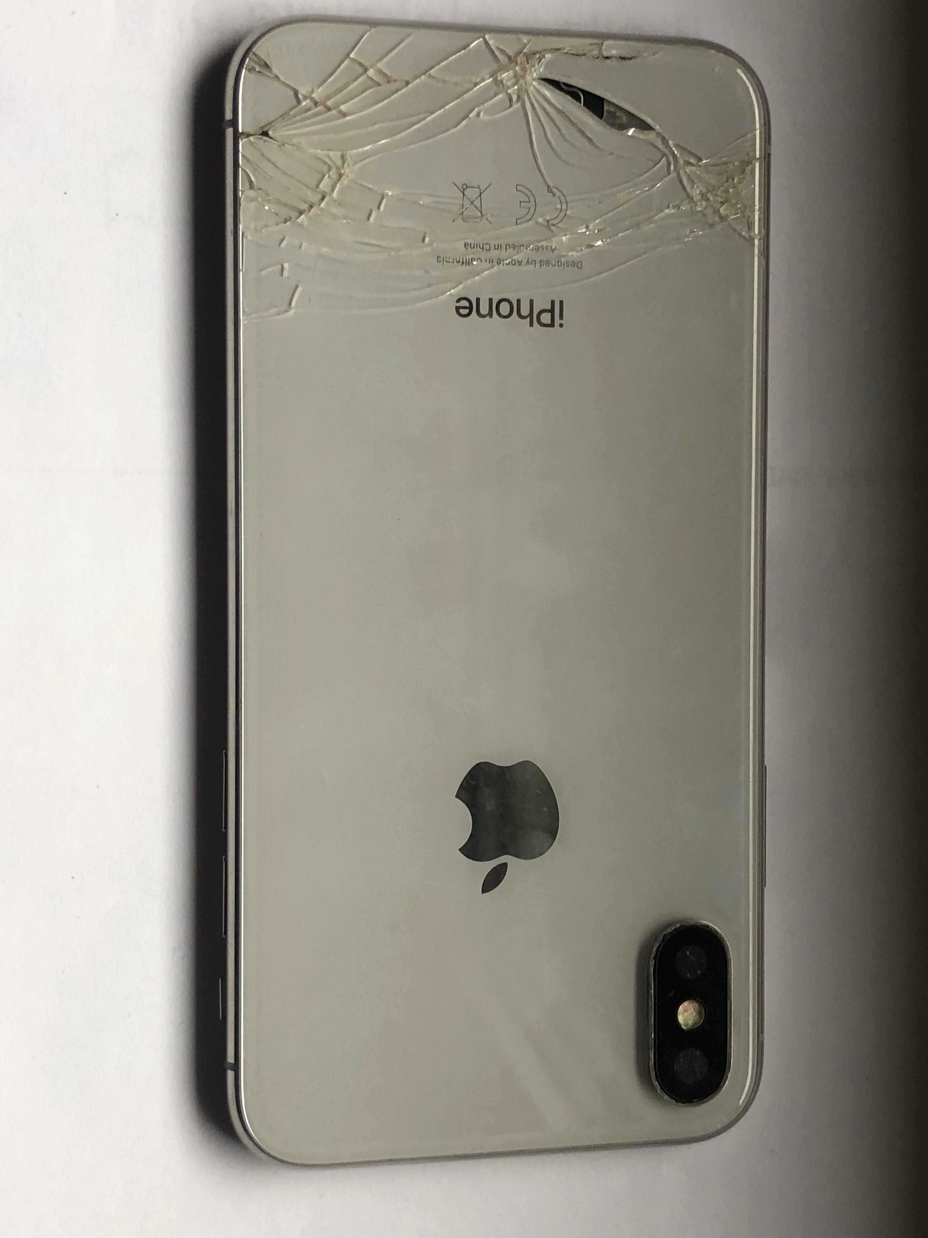 iPhone  X 64  Gb  płyta  główna uszkodzona, panel  taśmy