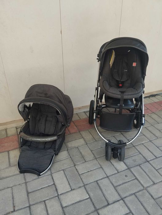 Carrinho de Bebé BÉBÉCAR Duo com base YSOFIX OPORTUNIDADE!