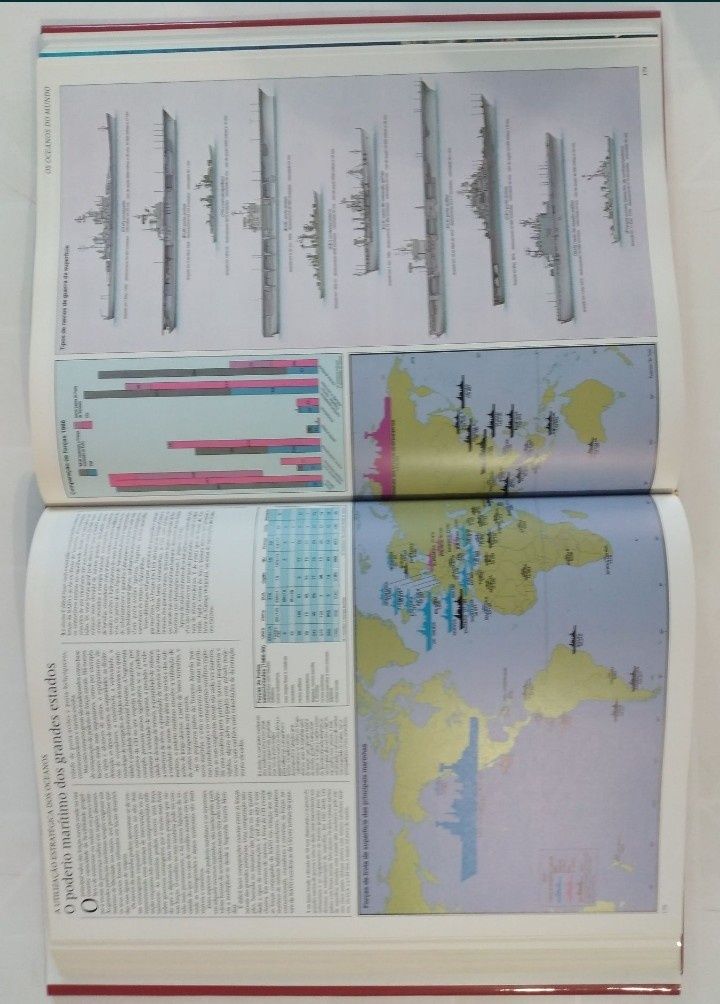 Atlas dos Oceanos - livro novo na caixa original