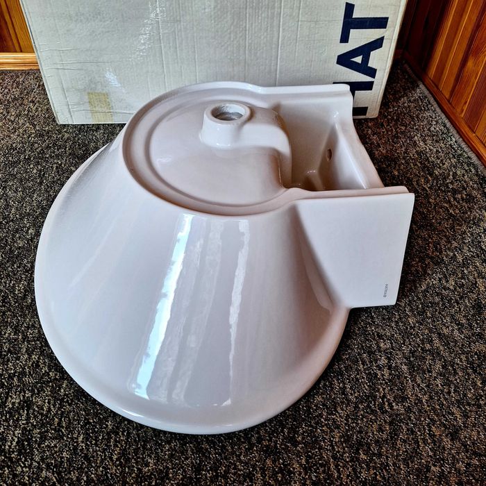 HATRIA Sculture Умывальник раковина белая 77см Италия/Villeroy&Boch/