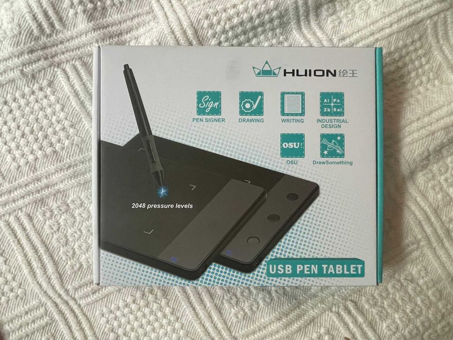 Mesa Digitalizadora Huion H420 + bolsa