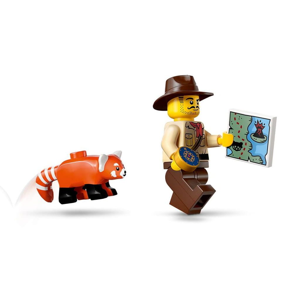 lego city quad badacza dżungli z pandą czerwoną 60424