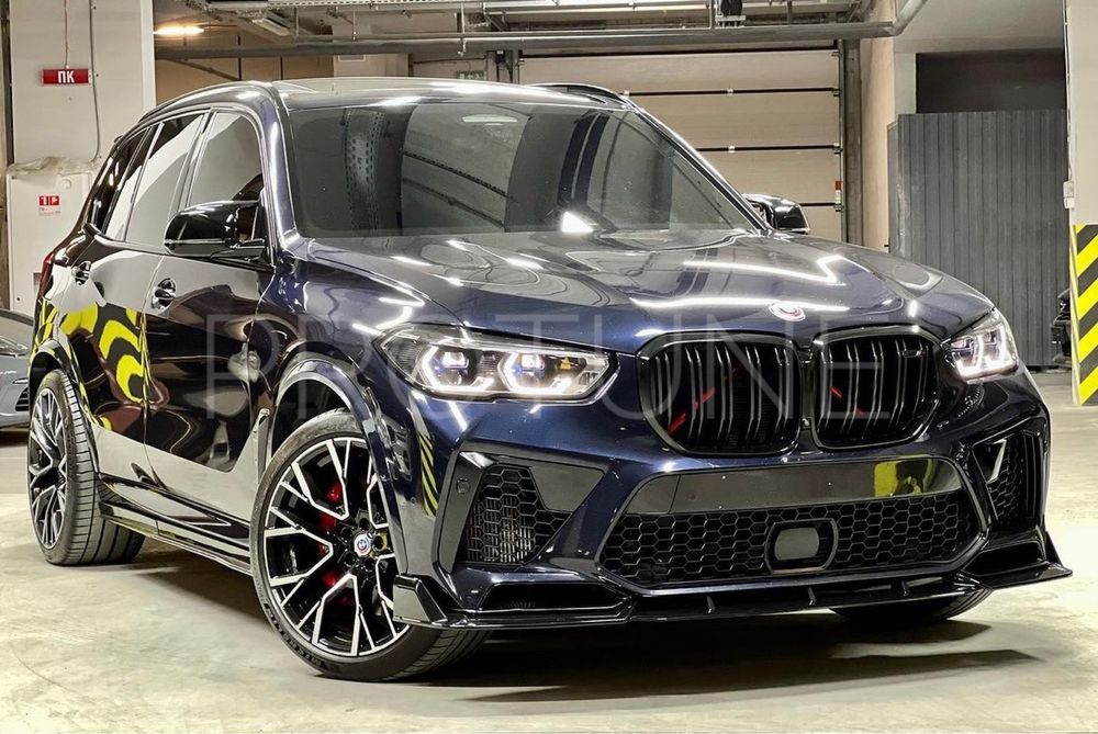 Обвес x5M Paradigma G05 F95 губа лезвия накладка диффузор спойлер