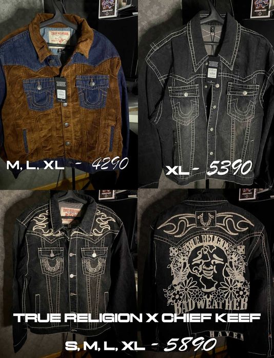 Куртка True Religion x Chief Keef Bad Pleasures Dime | Оригінал!