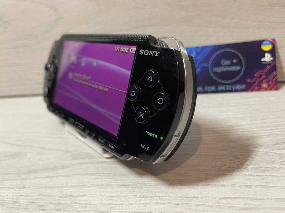 Sony PSP Чорна 64GB+70 Ігор встановлено PlayStation Portable Black