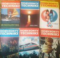 Horyzonty techniki 6 numerów z 1974 roku PRL