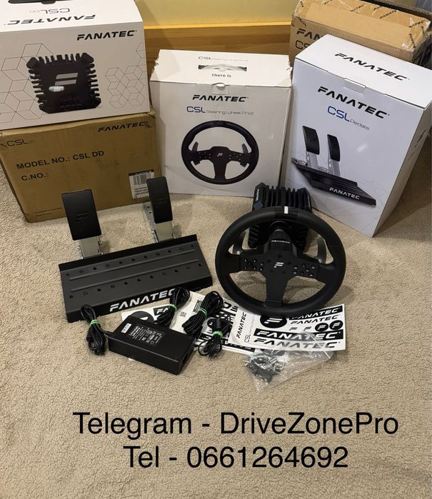 Ігровий комплект Fanatec Csl DD 8 Нм