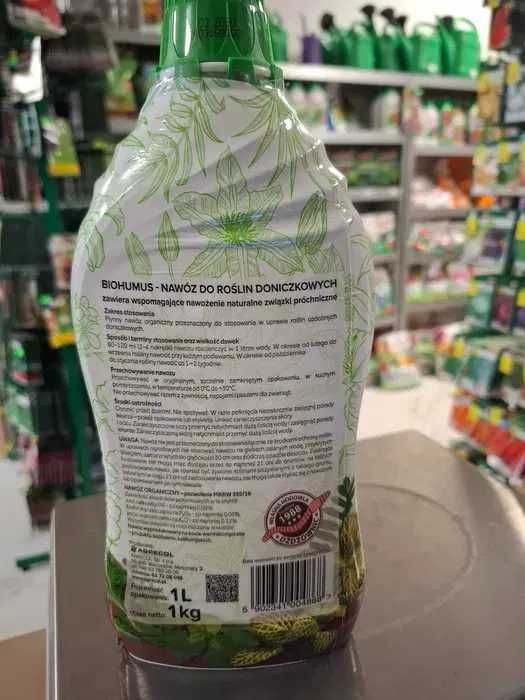 AGRECOL Biohumus nawóz do roślin doniczkowych 1l