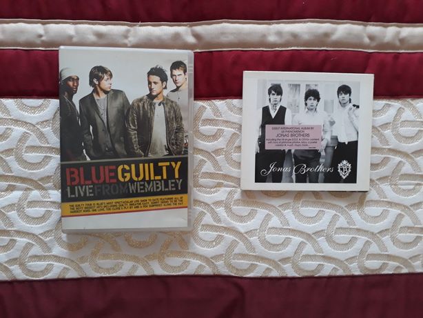 DVD Musical Blue Guilty e CD de música Jonas Brothers