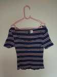 Top krótka obcisła koszulka H&M DIVIDED rozm. XS