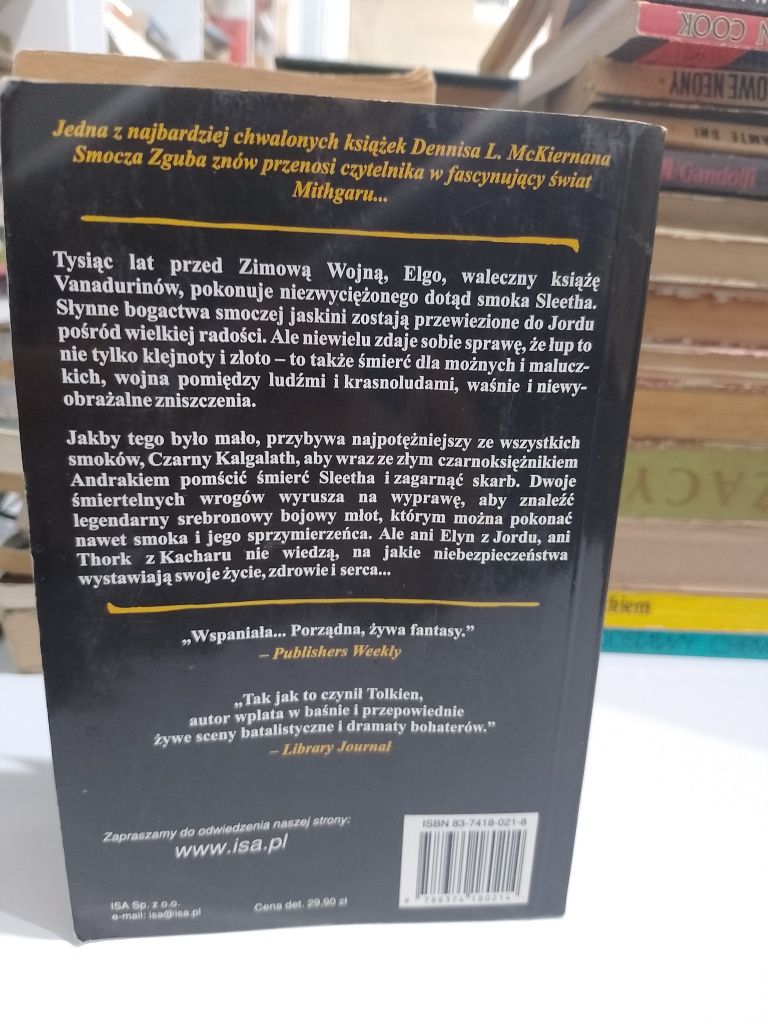 Dennis L. McKiernan Smocza zguba kieszonkowa