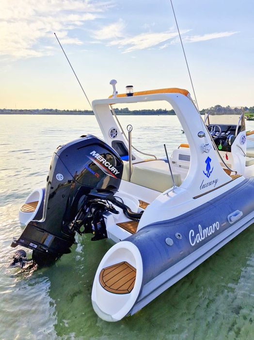 NOWA Łódź motorowa RIB 580 Calmaro + silnik MERCURY 115 KM + przyczepa