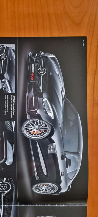 2015 Prospekt BRABUS GTS na innej Aston Martin V12