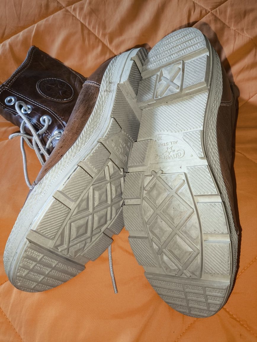 Botas de couro Converse