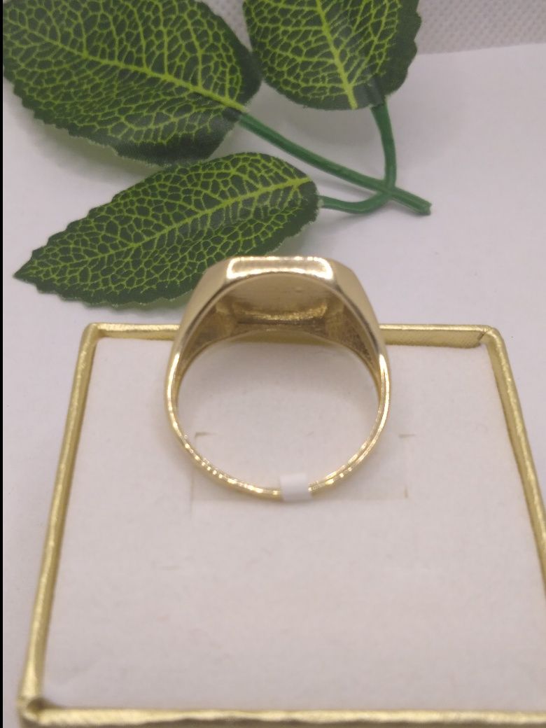 Złoty sygnet złoto 585, R 18